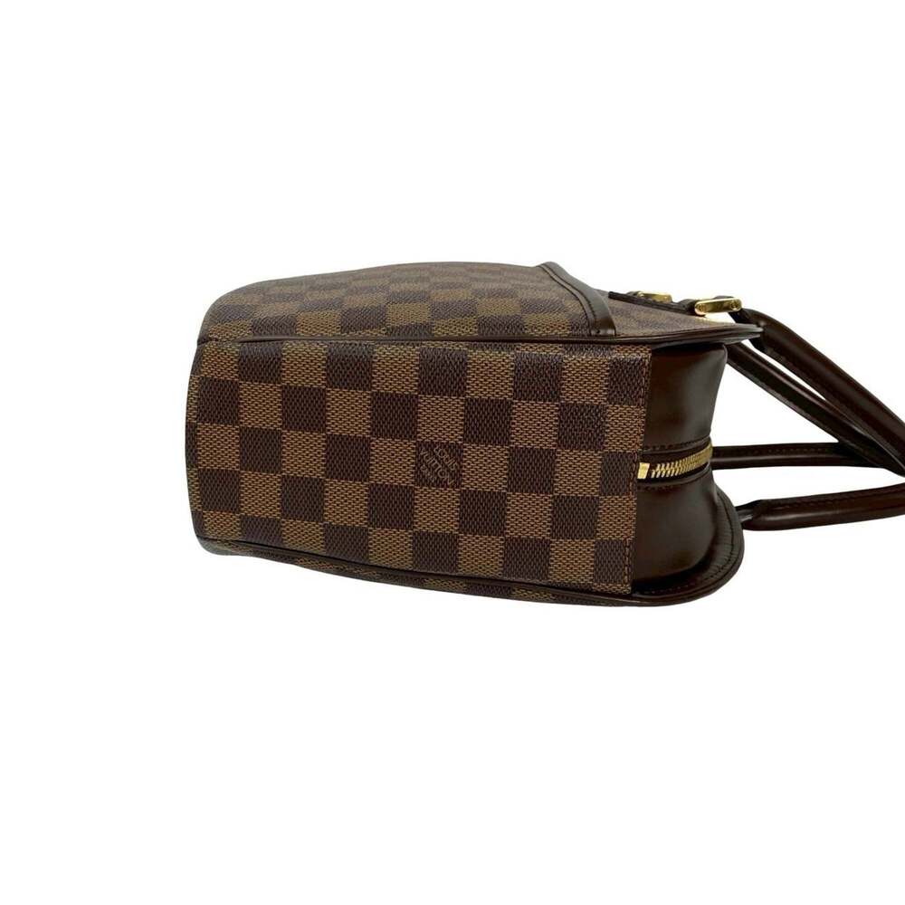 LOUIS VUITTON Authentic Brown Damier Leather Boston Bag - Picture 6 of 10